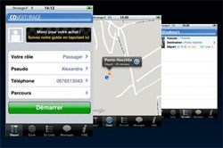 Un logiciel de covoiturage, en temps réel, pour l'iphone Un logiciel de covoiturage, en temps réel, pour l'iphone